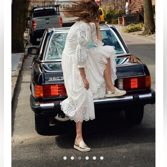 Birdies The Swift Slip-on leather sneakers metallic gold women' size 7 - Picture 6 of 16